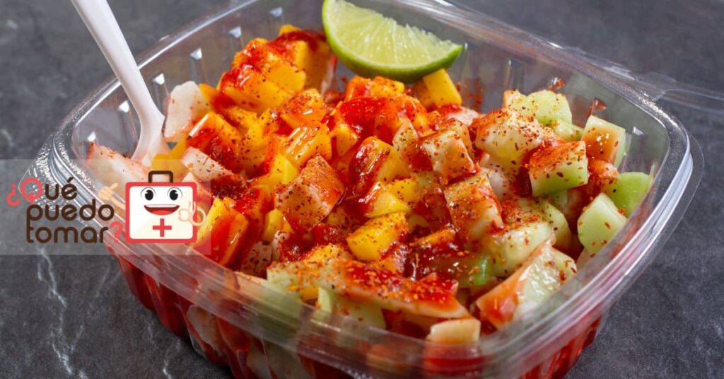 Fruta con chile